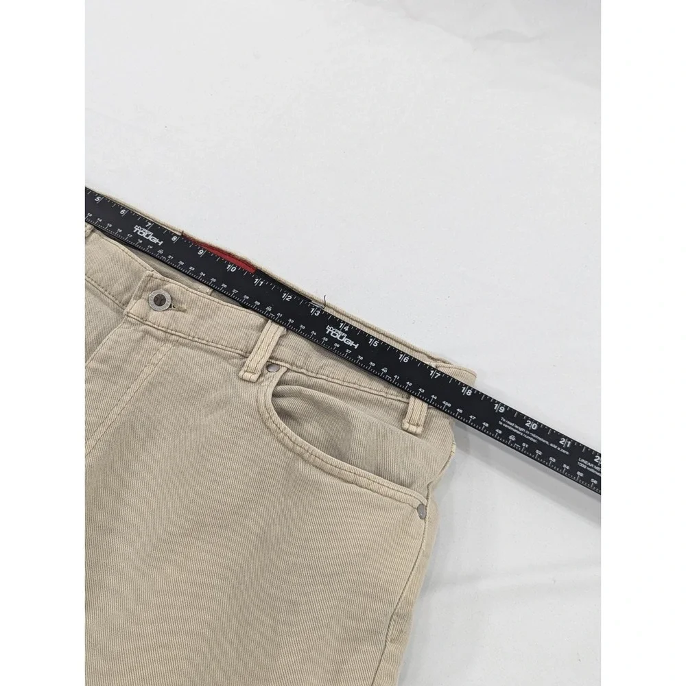 Vintage Men's 90s 00s Levi's‎ Silvertab Loose Fit Jeans 36x30 Beige Tan Baggy